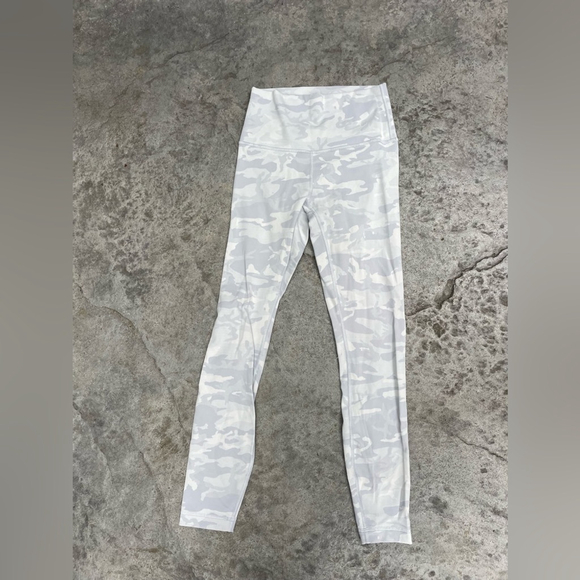 Lululemon Wunder Under High-Rise Tight 25 Luxtreme Gray Camouflage Leggings - Picture 7 of 7